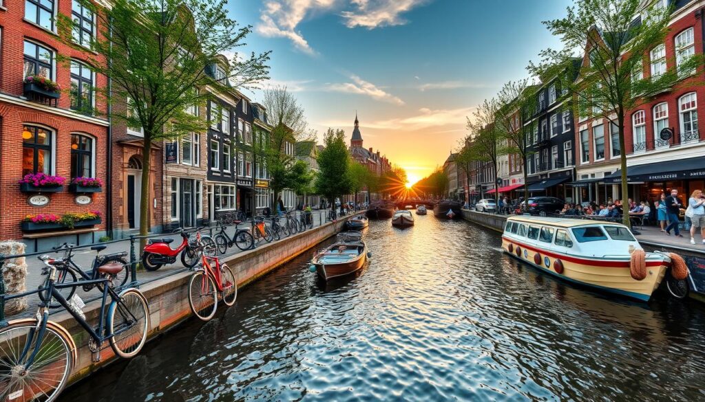 Amsterdam canals and culture