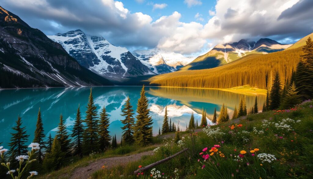 Banff National Park scenic landscape