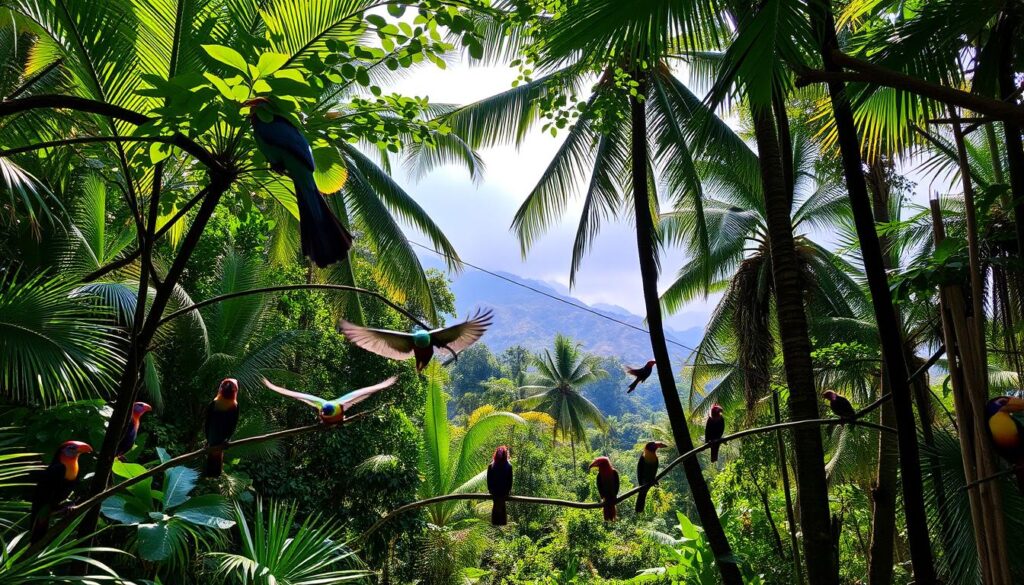 Birdwatching in Minca