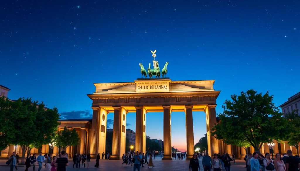 Brandenburg Gate famous german landmark