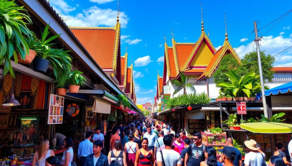 Chatuchak market in Bangkok