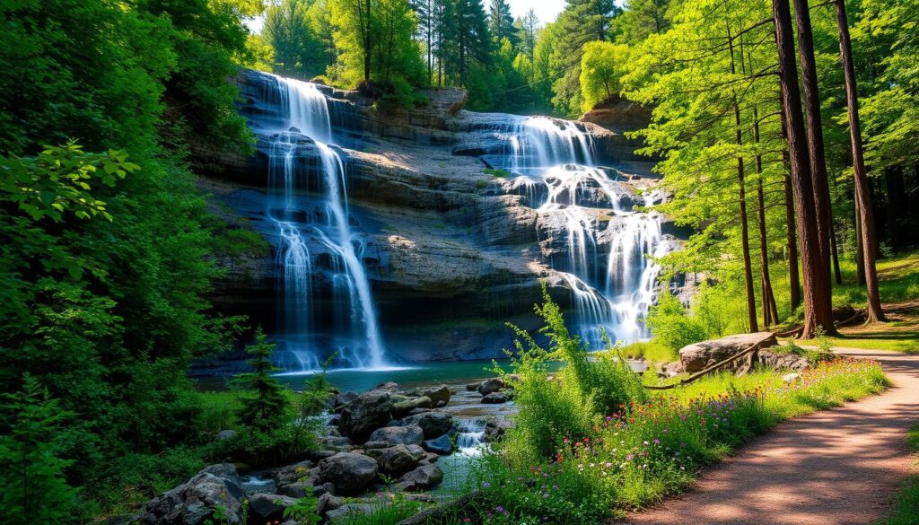 Cummins Falls waterfall