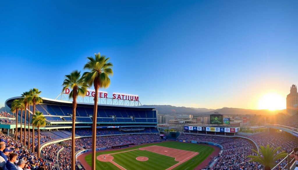 Dodger Stadium in Los Angeles