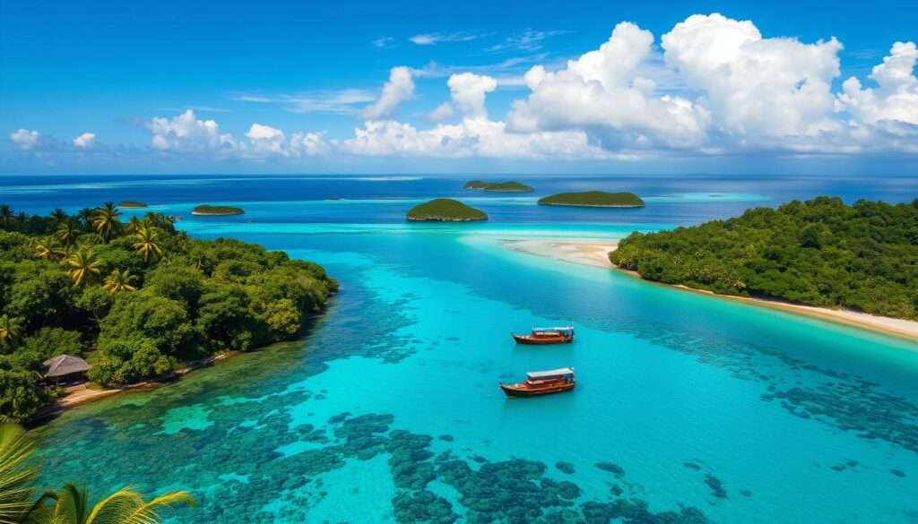 Island hopping Fiji