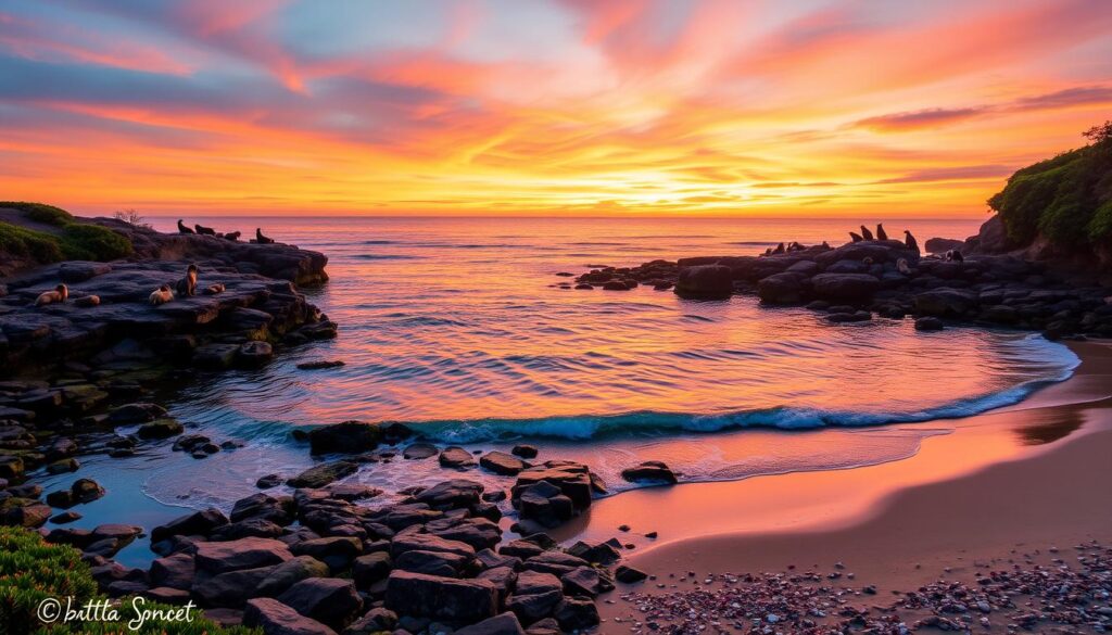 La Jolla Cove coastal destination