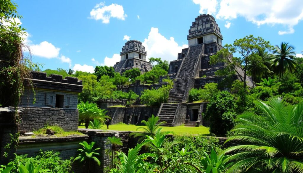 Mayan ruins in Cancun