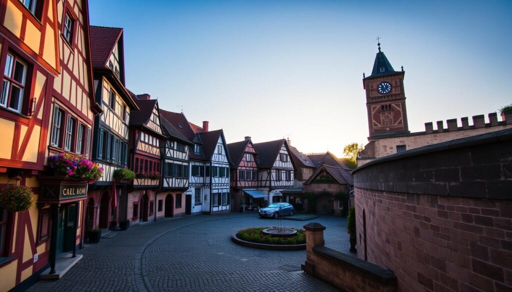 Medieval towns in Germany