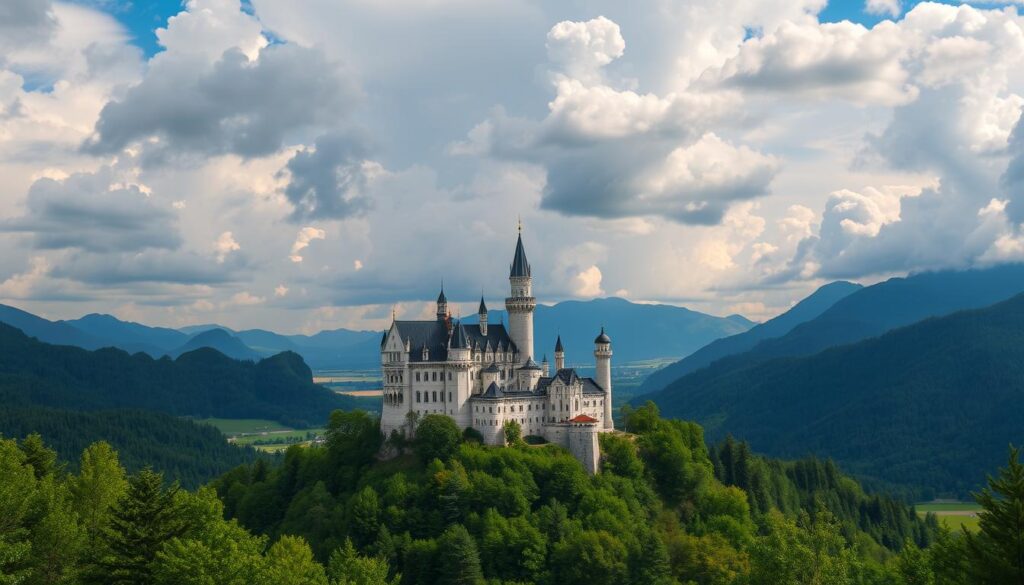 Neuschwanstein Castle fairytale castles