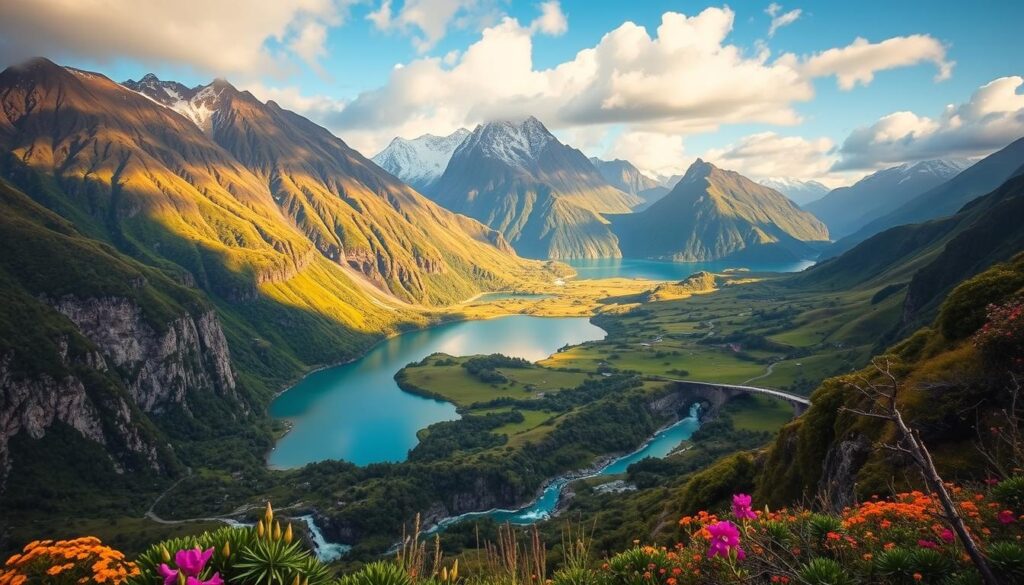 New Zealand landscapes