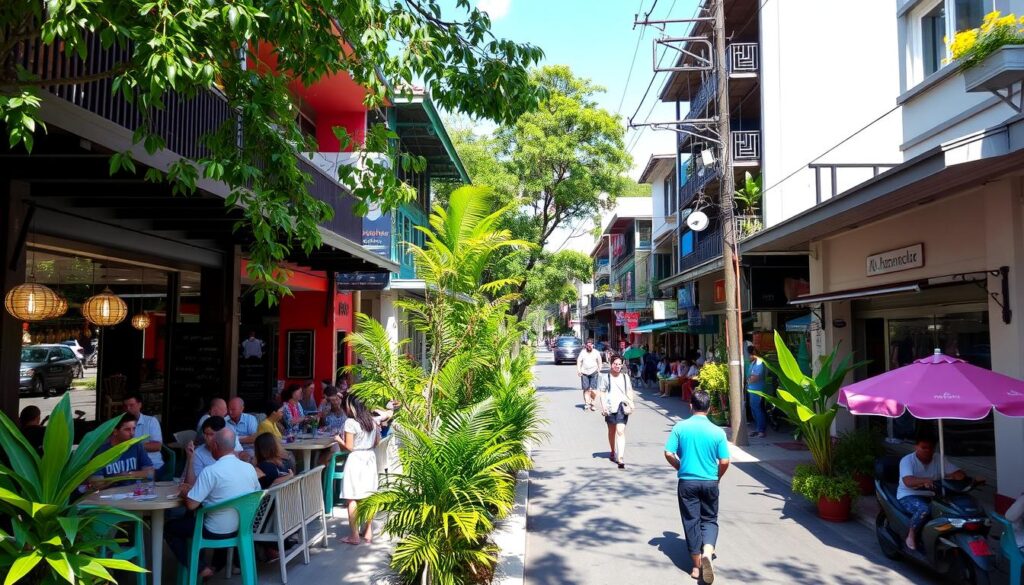 Nimman Chiang Mai street view