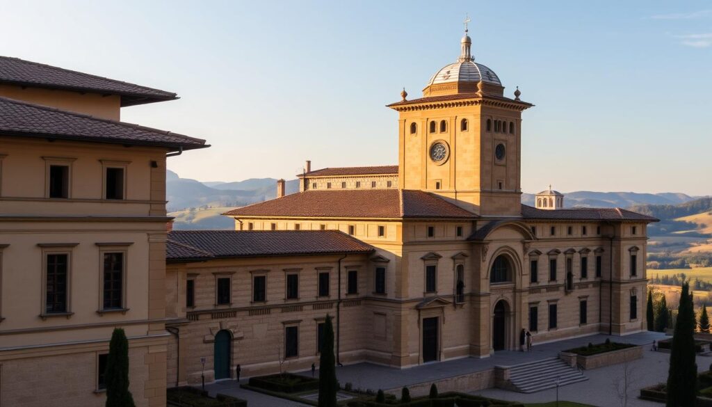 Piccolomini Palace in Pienza Italy