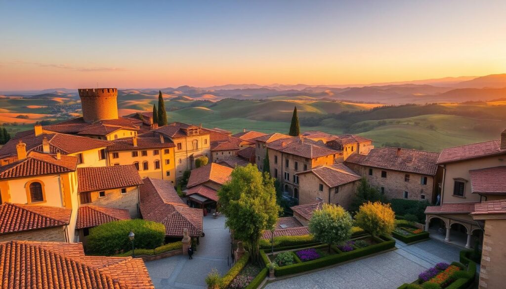 Pienza tuscany italy renaissance architecture