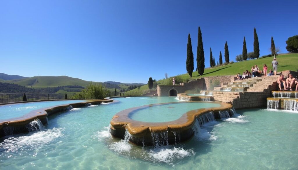 Saturnia hot springs day trip