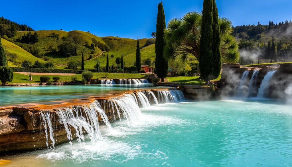 Saturnia hot springs italy