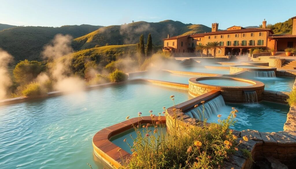 Saturnia's thermal healing waters