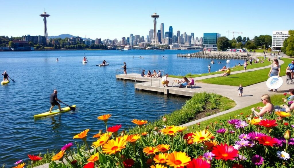 Seattle summer outdoor activities