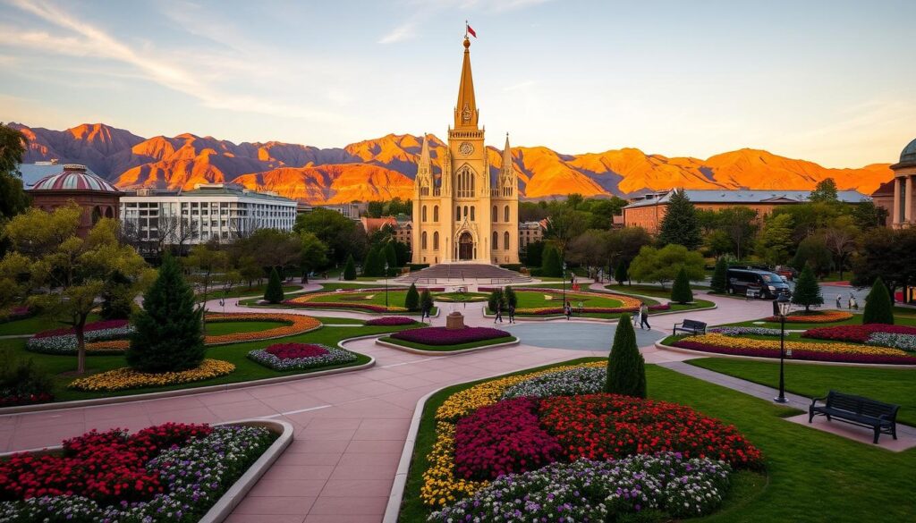 Temple Square in Salt Lake City