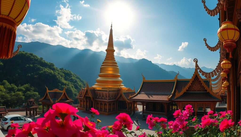 Wat Phra That Doi Suthep temple in Chiang Mai