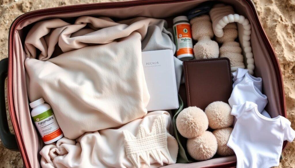 babymoon packing list