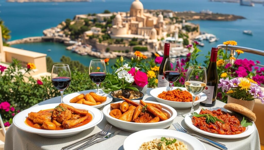 malta attractions cuisine