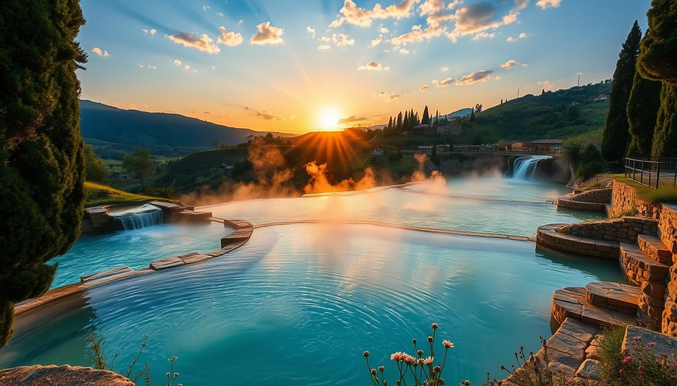 saturnia hot springs